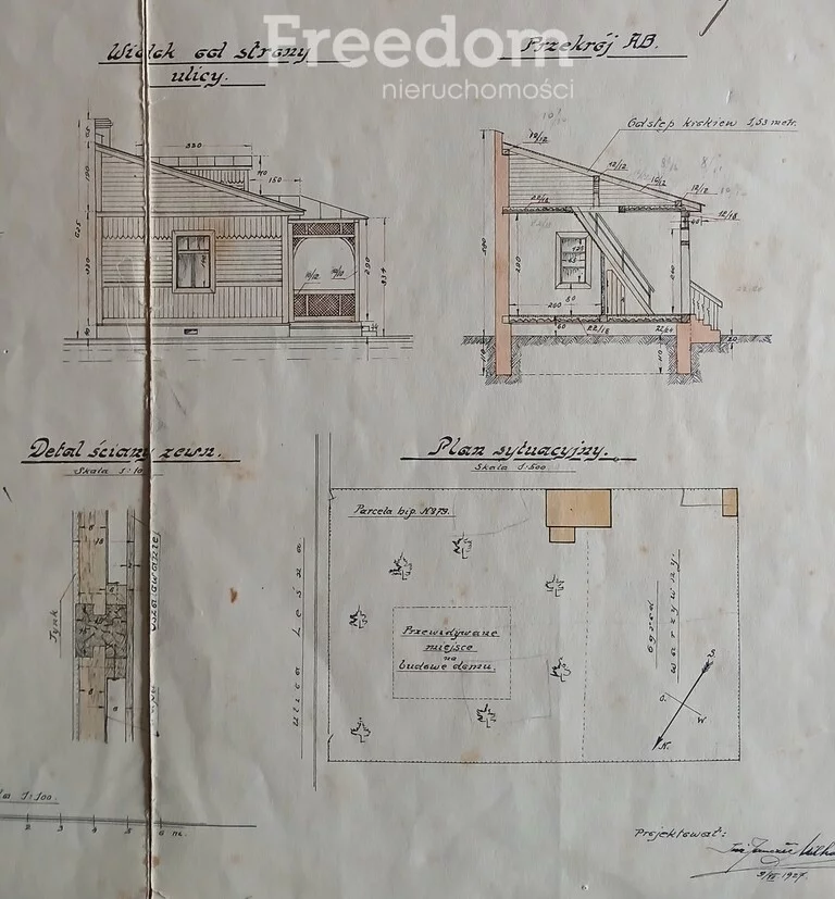 Dom 1 591,00 m², oferta nr , 15460/3685/ODS, Milanówek, Leśna