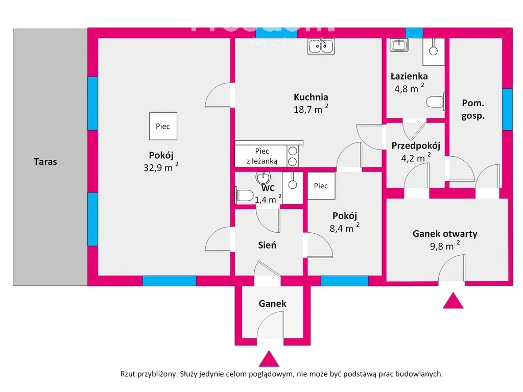 Dom i rezydencja 75,00 m², oferta nr , 15697/3685/ODS, Siemianówka, Szkolna