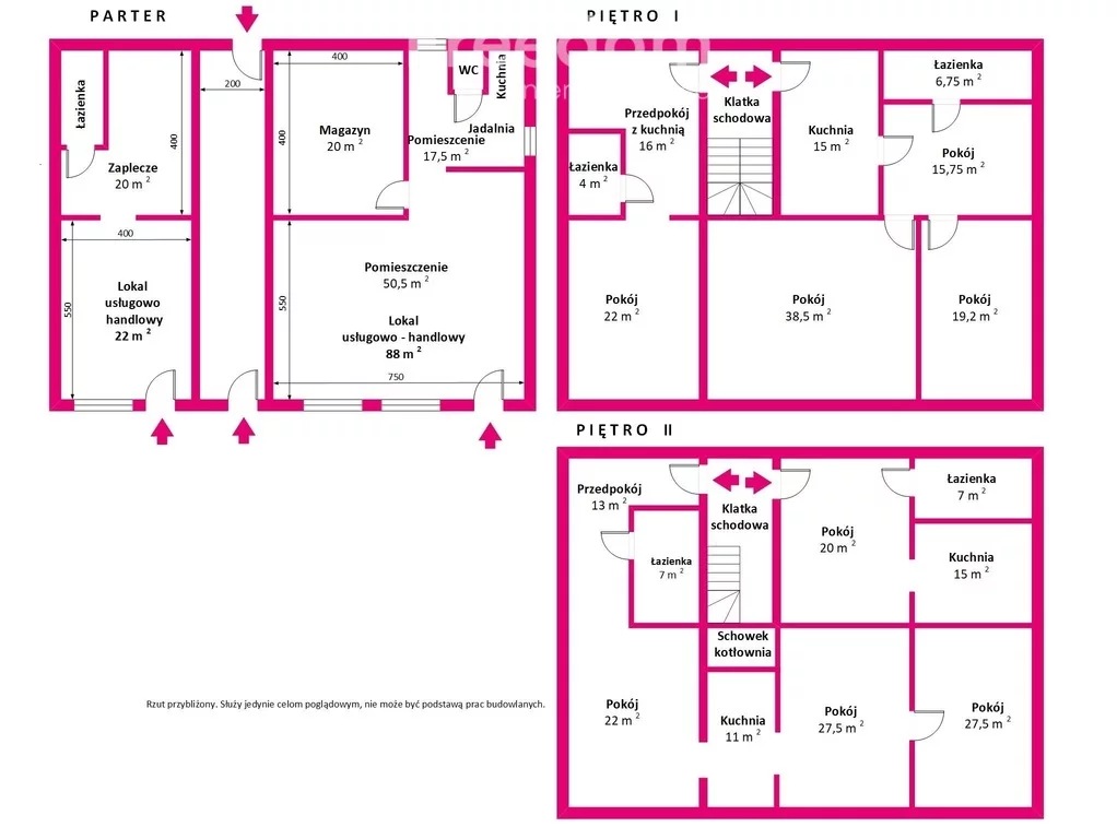 Dom 700,00 m², oferta nr , 14850/3685/ODS, Koło, Stary Rynek