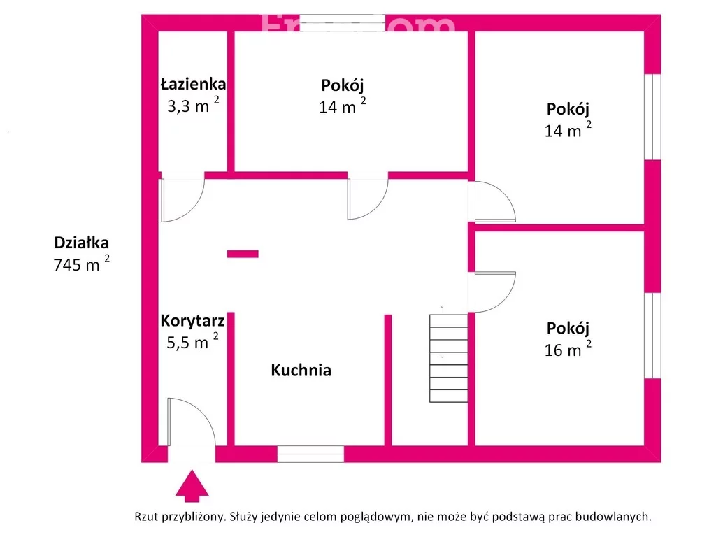 Dom 64,20 m², oferta nr , 16102/3685/ODS, Kłodawa, Cegielniana
