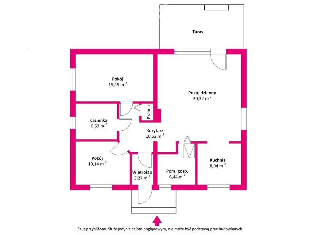 Dom 90,81 m², oferta nr , 16456/3685/ODS, Henryków-Urocze, Polna