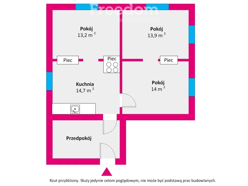 Dom 55,80 m², oferta nr , 13435/3685/ODS, Siółko
