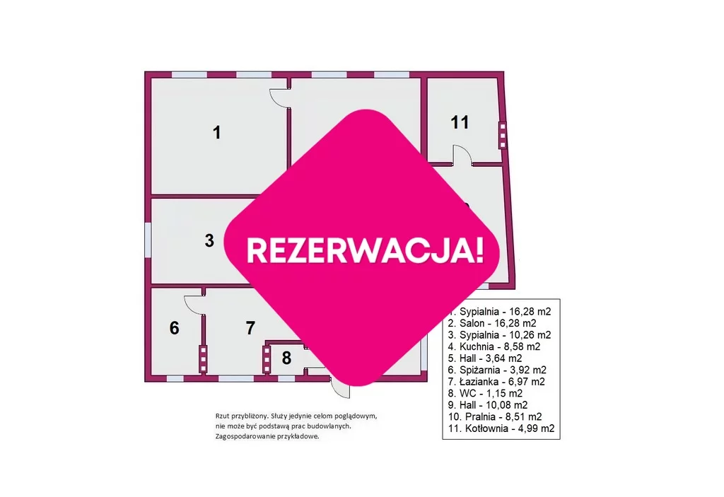 Dom 91,00 m², oferta nr , 16217/3685/ODS, Tuszyn, Stanisława Moniuszki
