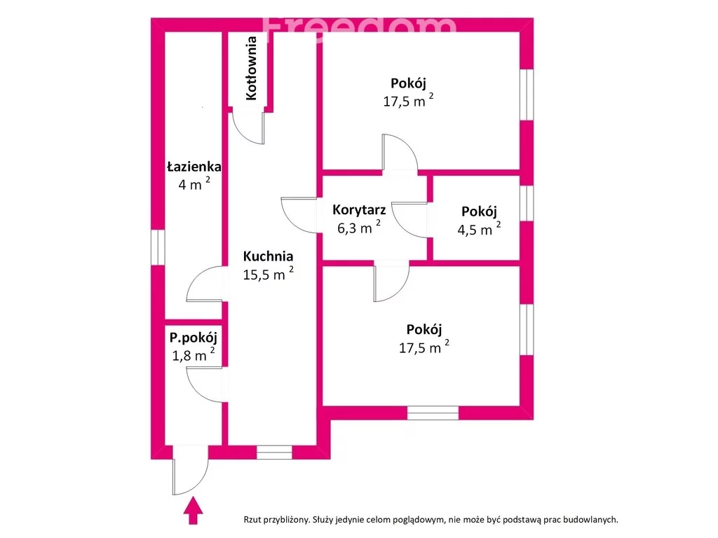 Dom 63,00 m², oferta nr , 13552/3685/ODS, Biała Podlaska, Terebelska 38