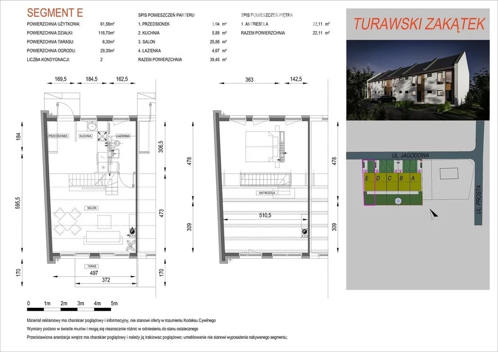 Dom 64,48 m², oferta nr , 13857/3685/ODS, Turawa