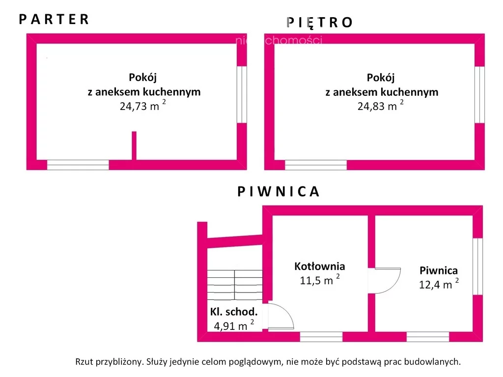 Dom 75,00 m², oferta nr , 14730/3685/ODS, Mińsk Mazowiecki, Zgoda