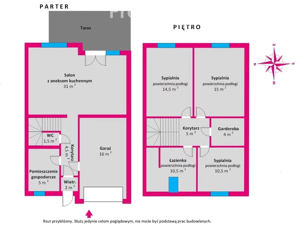 Dom 99,10 m², oferta nr , 16457/3685/ODS, Borkowo, Bratkowa