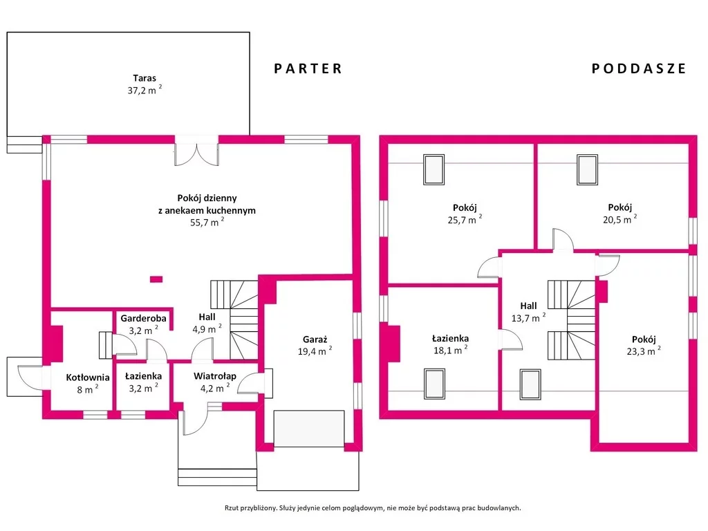 Dom 144,00 m², oferta nr , 12182/3685/ODS, Bubel-Granna