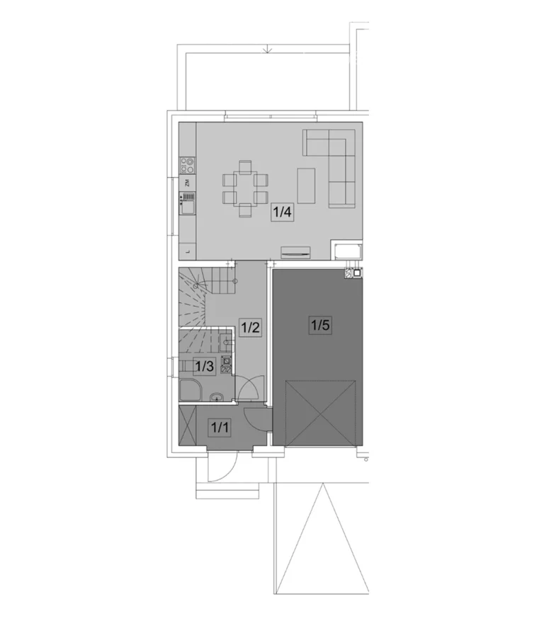Dom 112,70 m², oferta nr , 15538/3685/ODS, Brzeźno, Bukowa