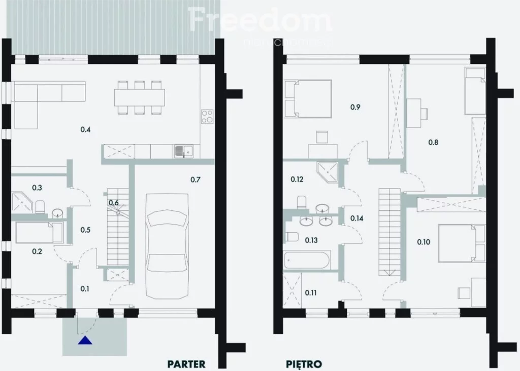 Dom 150,00 m², oferta nr , 15581/3685/ODS, Ciemne