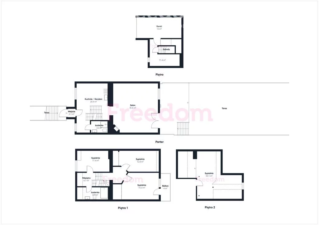 Dom i rezydencja 147,00 m², oferta nr , 15789/3685/ODS, Olsztyn, Edwarda Martuszewskiego