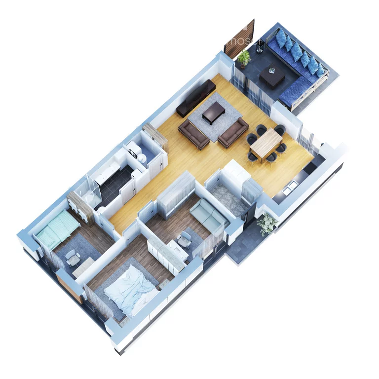 Dom 88,85 m², oferta nr , 12426/3685/ODS, Piła, Ibisowa