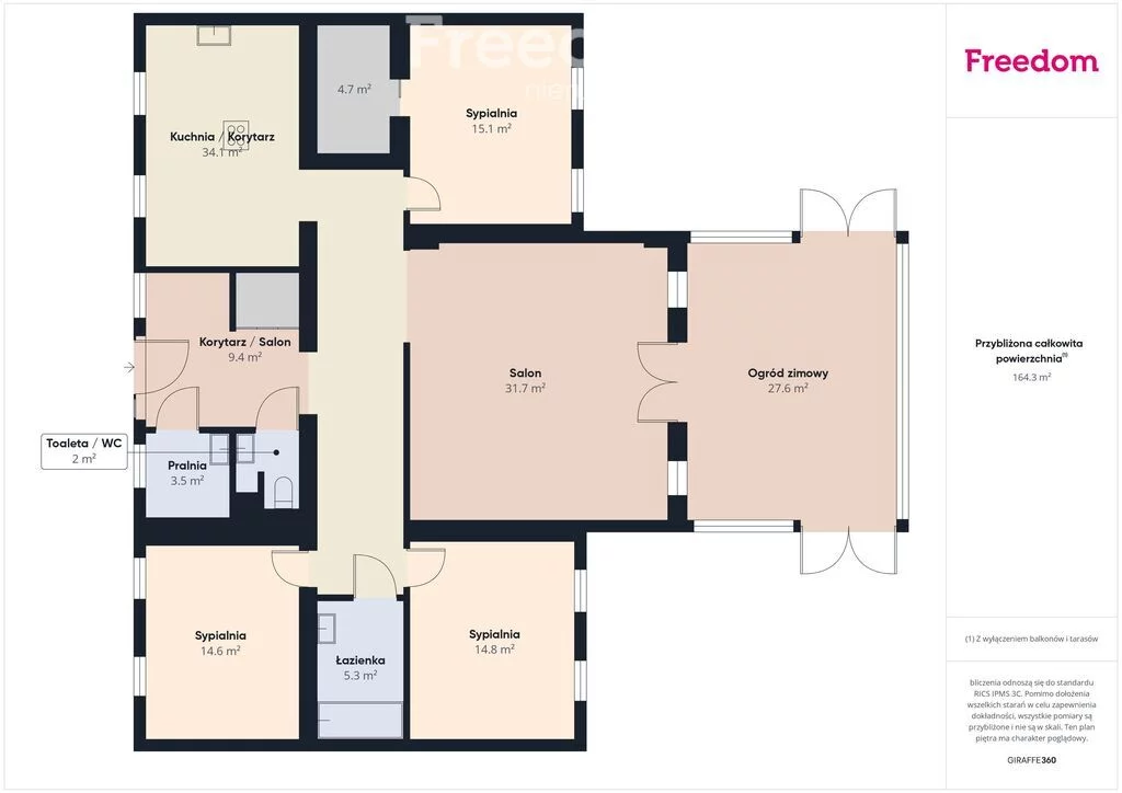 Dom 133,10 m², oferta nr , 16406/3685/ODS, Kąty