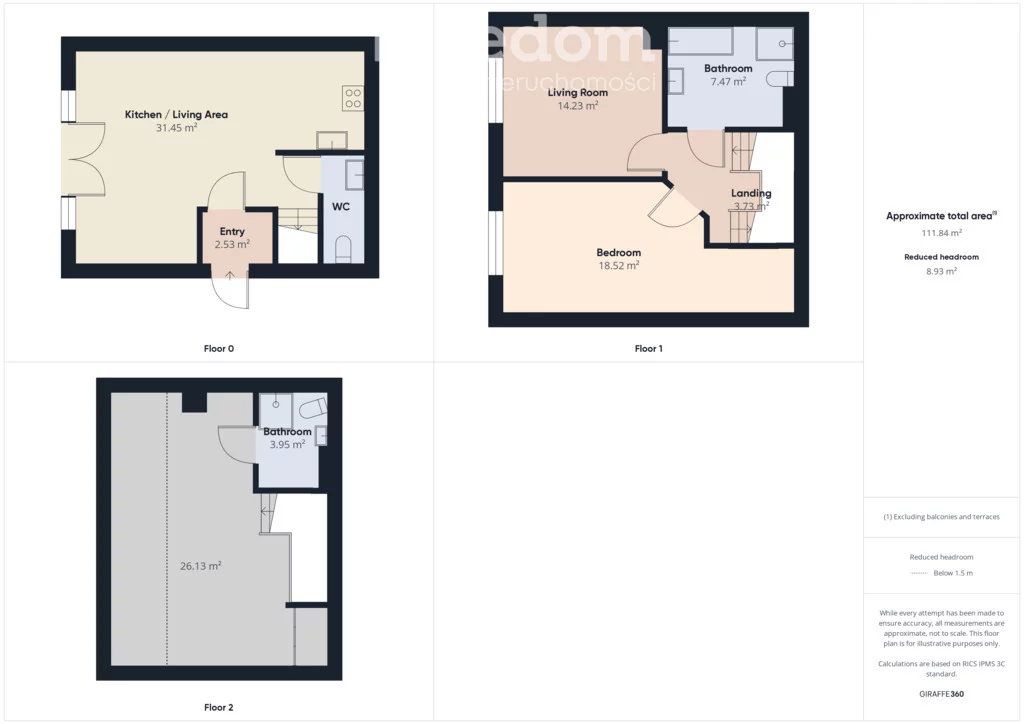 Dom i rezydencja 102,00 m², oferta nr , 14055/3685/ODS, Piaseczno, Kwitnącej Gruszy