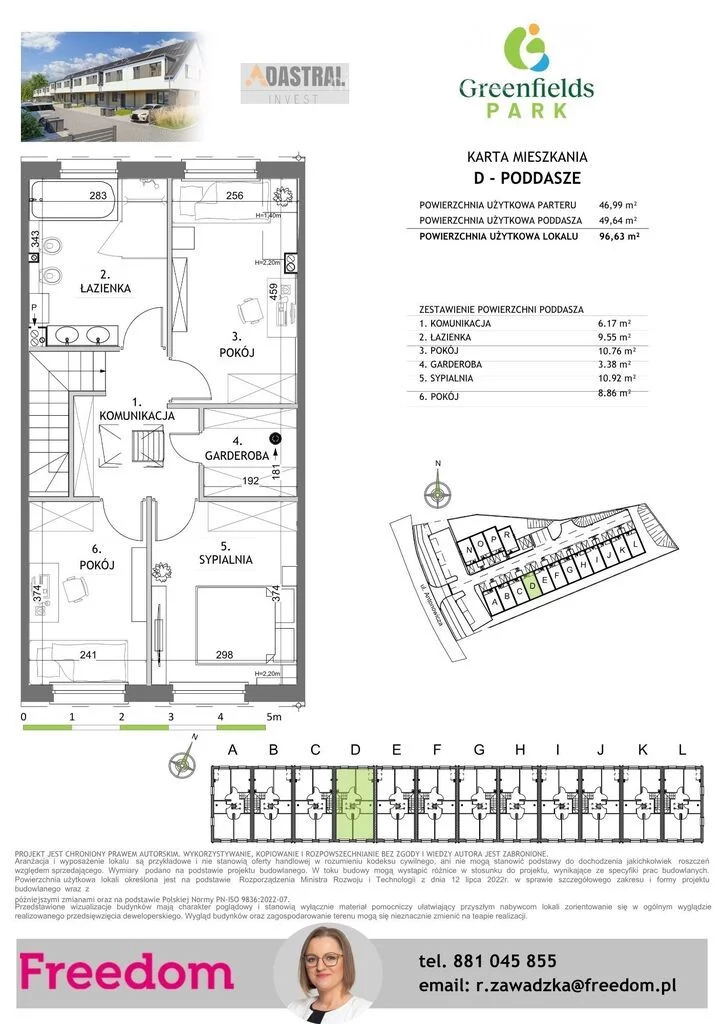 Dom 96,63 m², oferta nr , 15940/3685/ODS, Olsztyn, Marcina Antonowicza
