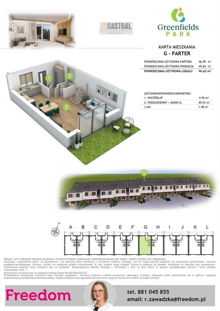 Dom 96,63 m², oferta nr , 15947/3685/ODS, Olsztyn, Marcina Antonowicza