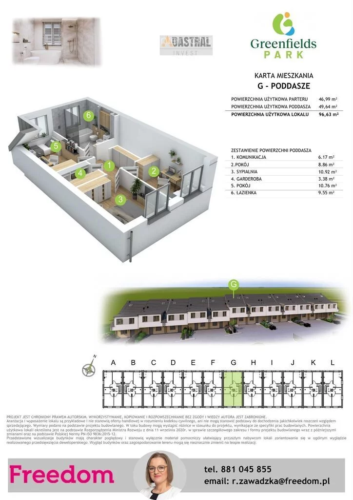 Dom 96,63 m², oferta nr , 15947/3685/ODS, Olsztyn, Marcina Antonowicza