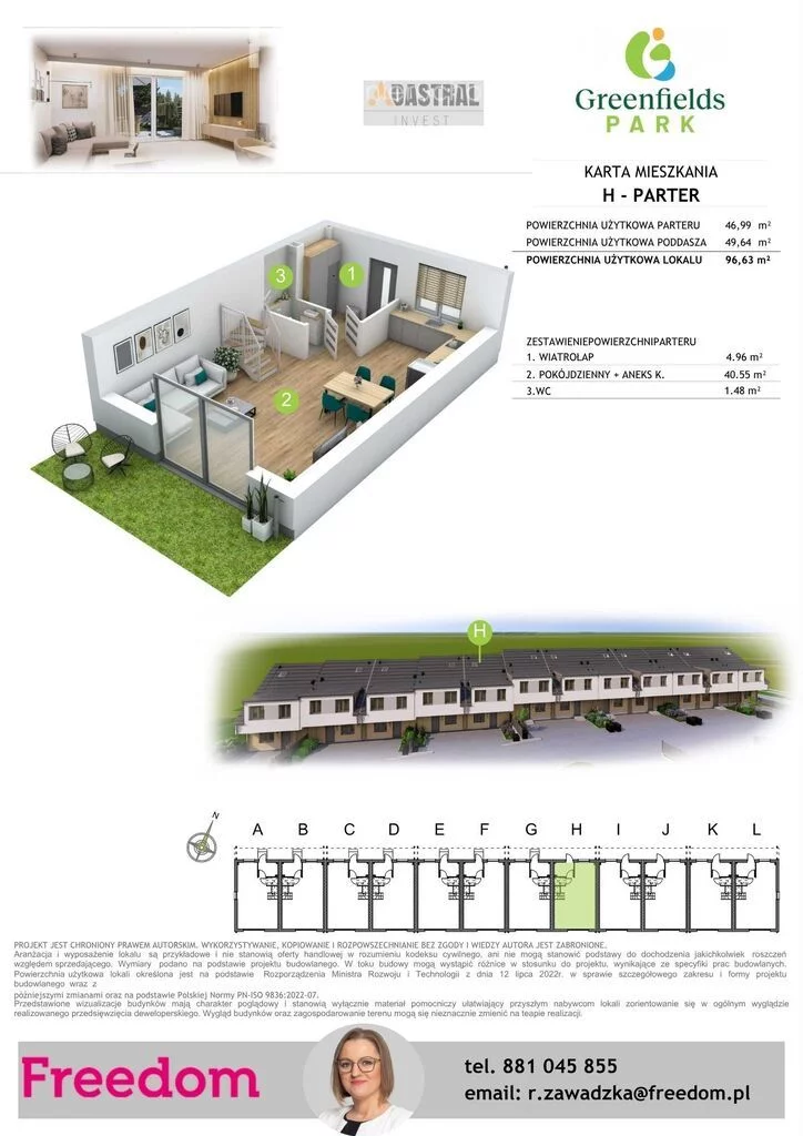 Dom 96,63 m², oferta nr , 15948/3685/ODS, Olsztyn, Marcina Antonowicza