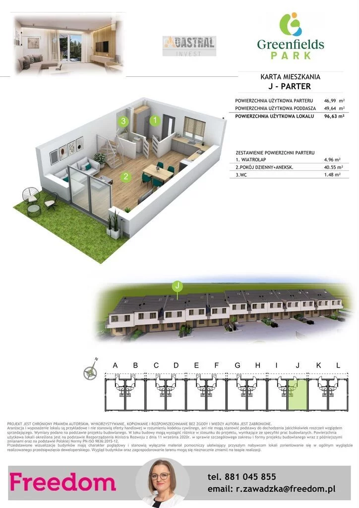 Dom 96,63 m², oferta nr , 15950/3685/ODS, Olsztyn, Marcina Antonowicza