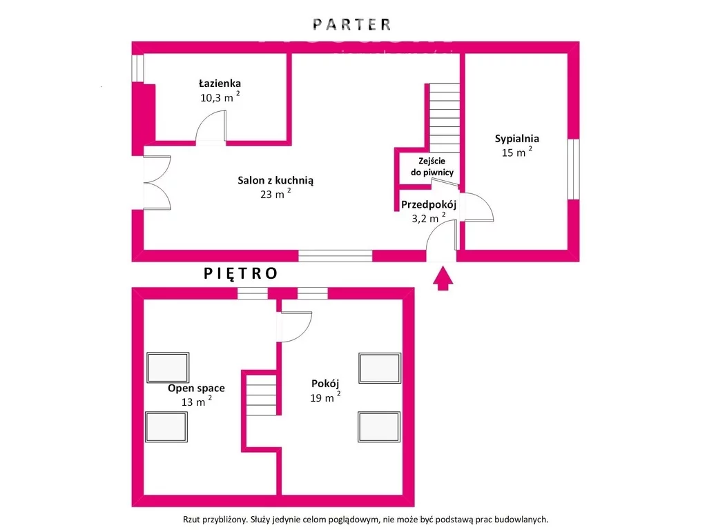 Dom 85,00 m², oferta nr , 13179/3685/ODS, Zabrze, Maciejów, Maciejów, Myśliwska
