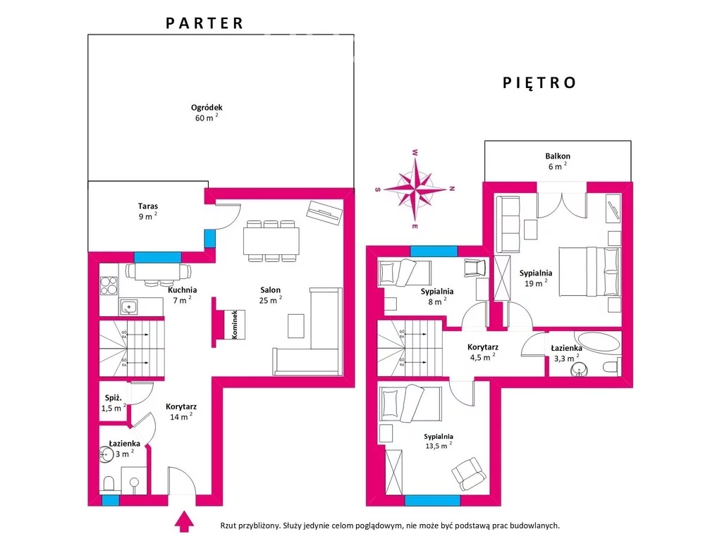 Dom i rezydencja 100,86 m², oferta nr , 12362/3685/ODS, Grzybowo, Namiotowa