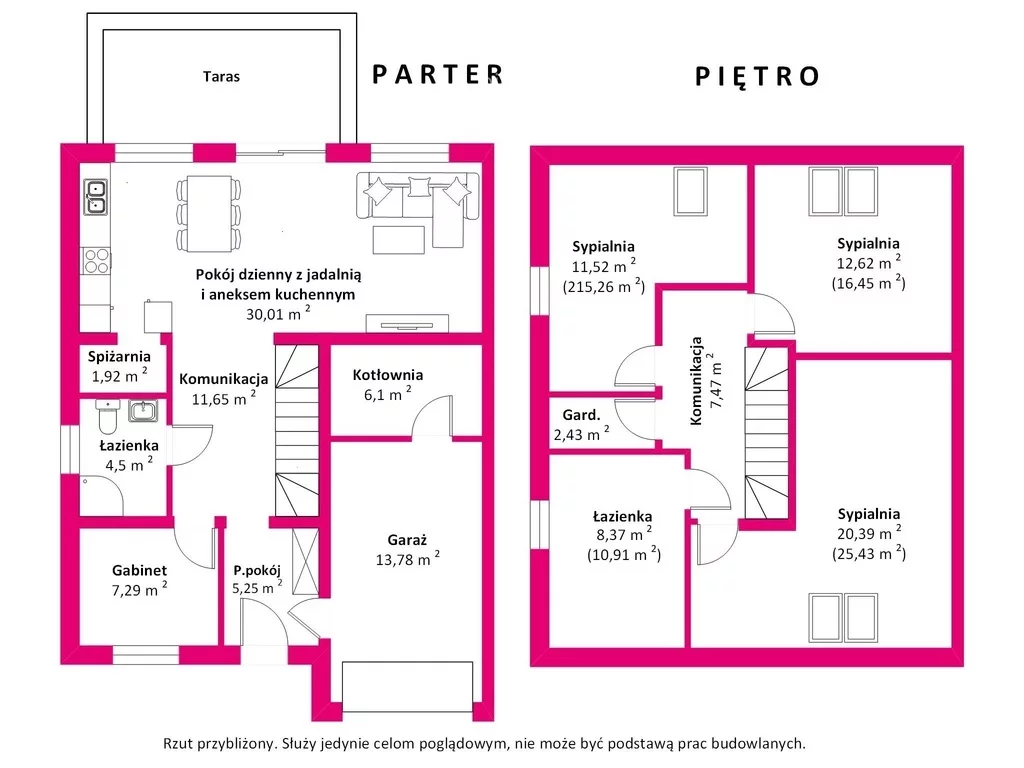 Dom 156,00 m², oferta nr , 14804/3685/ODS, Rudzienice, Ogrodowa
