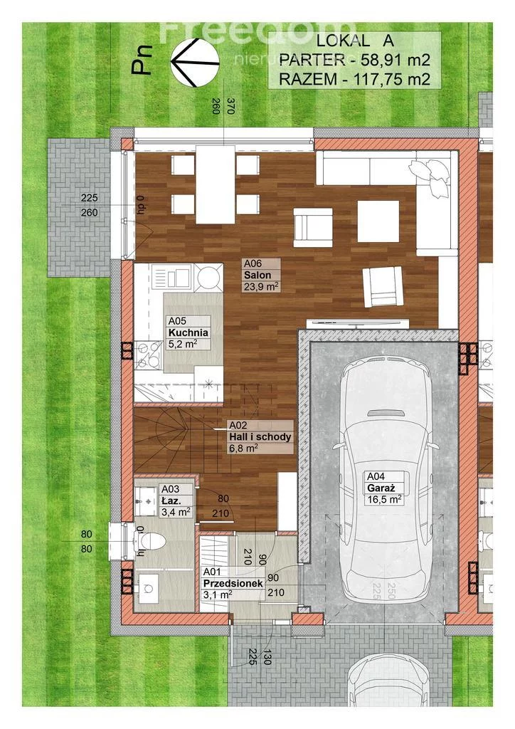 Dom i rezydencja na sprzedaż, 117,00 m², oferta nr 11154/3685/ODS