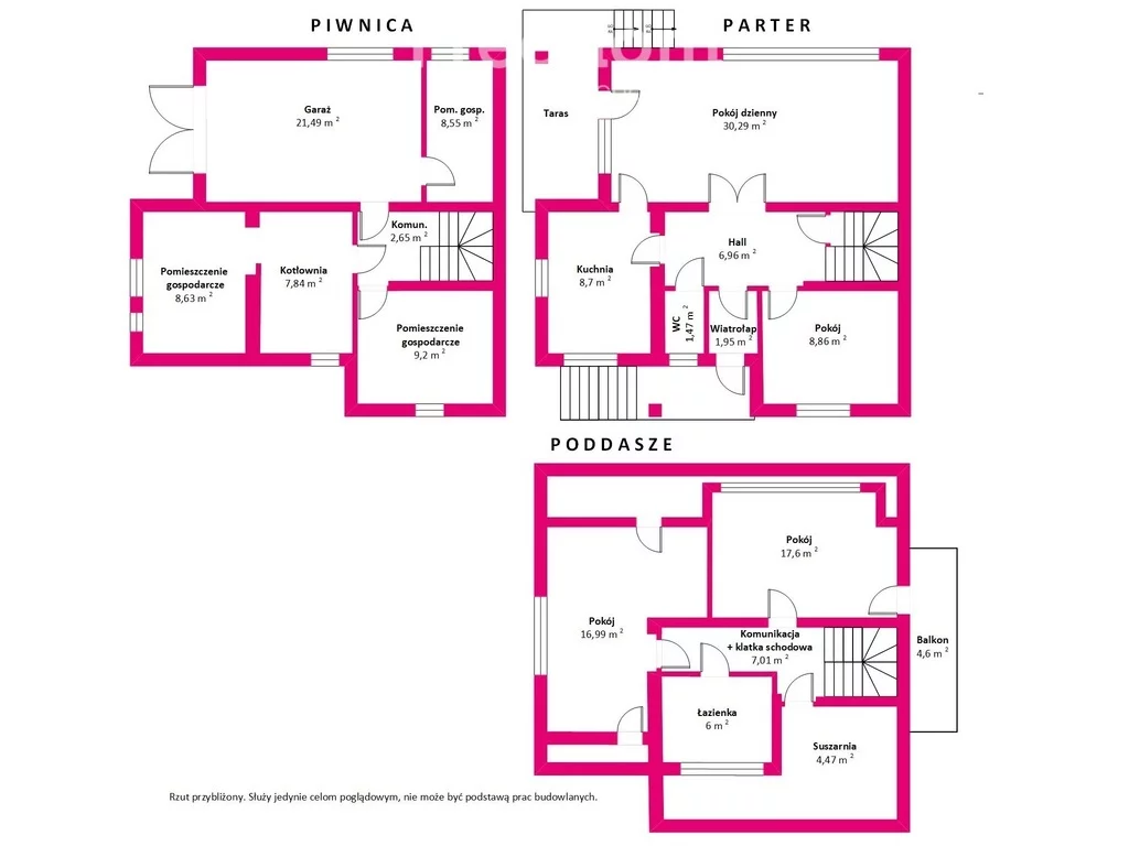 Dom 105,00 m², oferta nr , 14063/3685/ODS, Warka