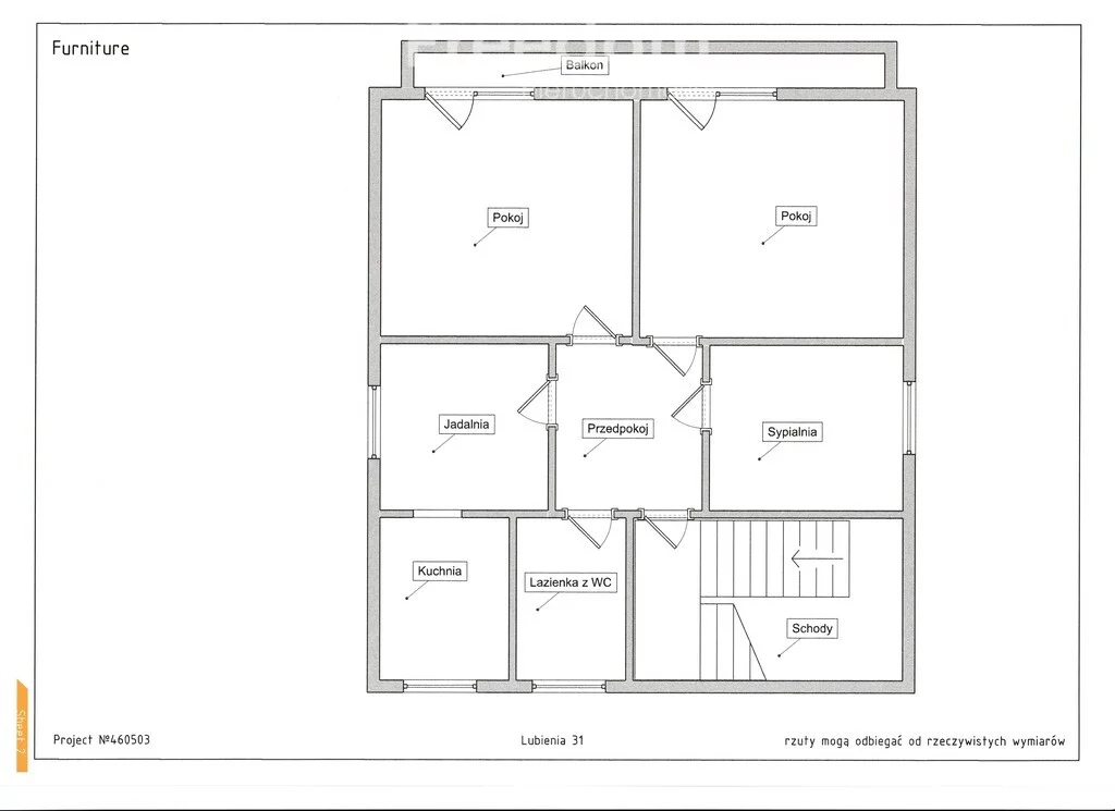 Dom 136,00 m², oferta nr , 14746/3685/ODS, Lubienia
