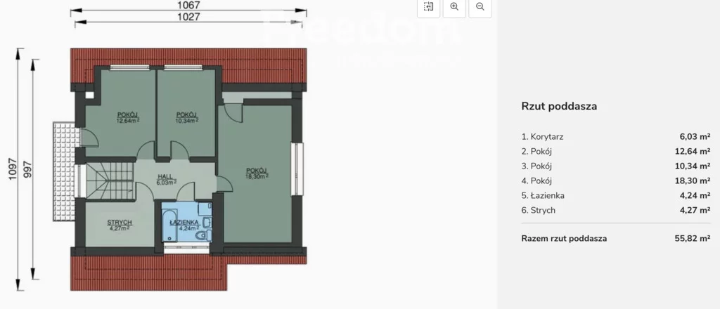Dom 174,00 m², oferta nr , 16238/3685/ODS, Muszaki