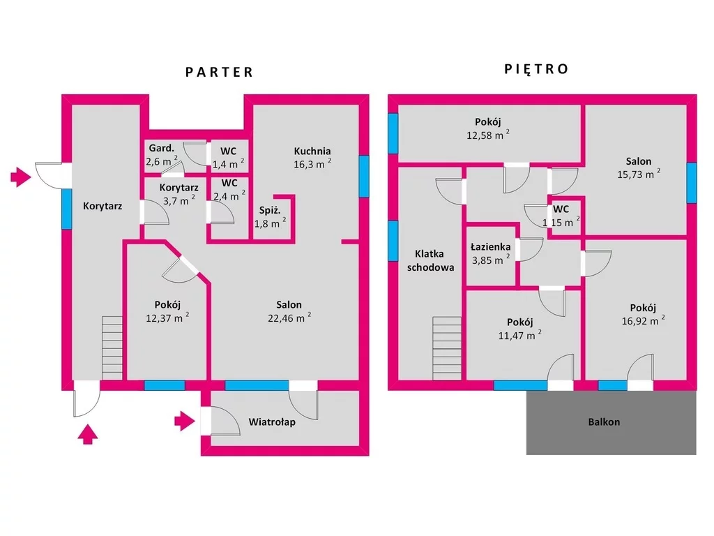 Dom 130,00 m², oferta nr , 16137/3685/ODS, Niebylec