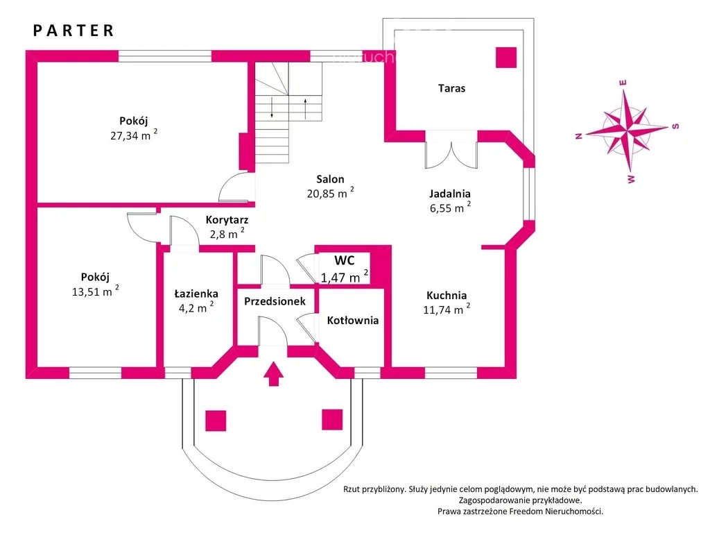 Dom 155,00 m², oferta nr , 16268/3685/ODS, Łajski, gen. Władysława Sikorskiego