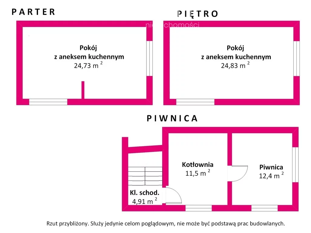 Dom 75,00 m², oferta nr , 16294/3685/ODS, Mińsk Mazowiecki, Zgoda