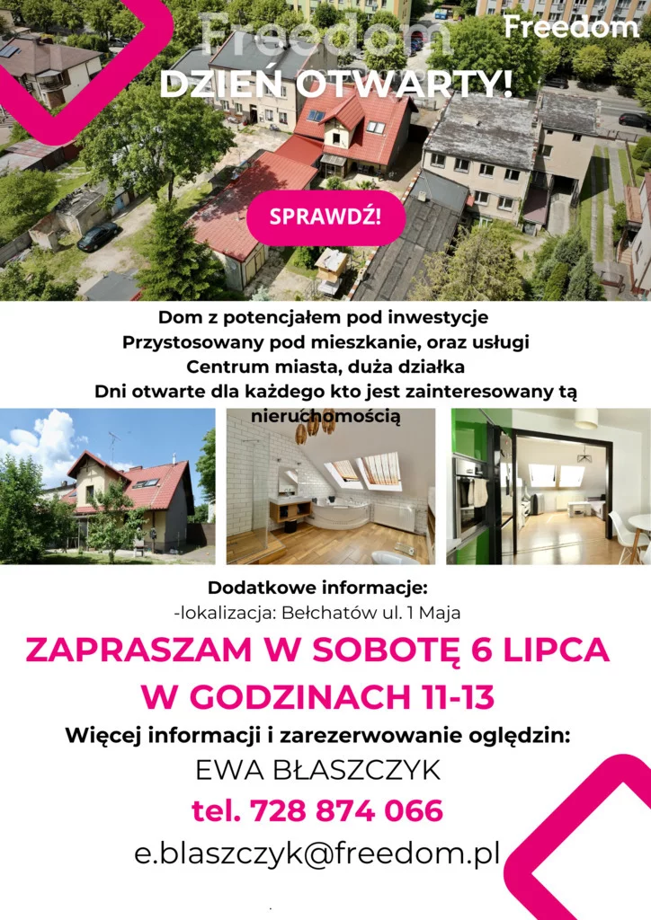 Dom 115,44 m², oferta nr , 12054/3685/ODS, Bełchatów, 1 Maja