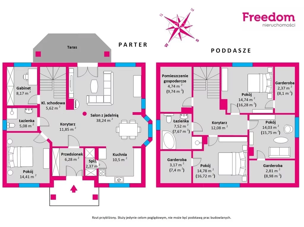 Dom 201,22 m², oferta nr , 16209/3685/ODS, Rumia, Czarnieckiego