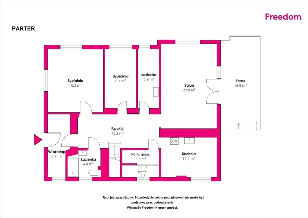 Dom 200,00 m², oferta nr , 15959/3685/ODS, Łączany