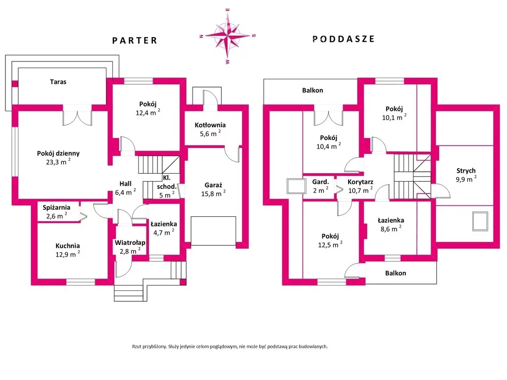 Dom 140,00 m², oferta nr , 13419/3685/ODS, Wola Paprotnia