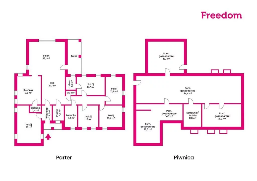 Dom 368,20 m², oferta nr , 14957/3685/ODS, Mstów, Wolności