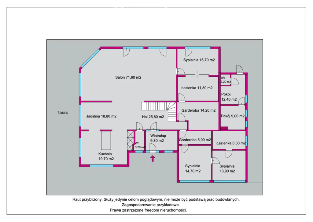Dom 423,00 m², oferta nr , 13499/3685/ODS, Karaś