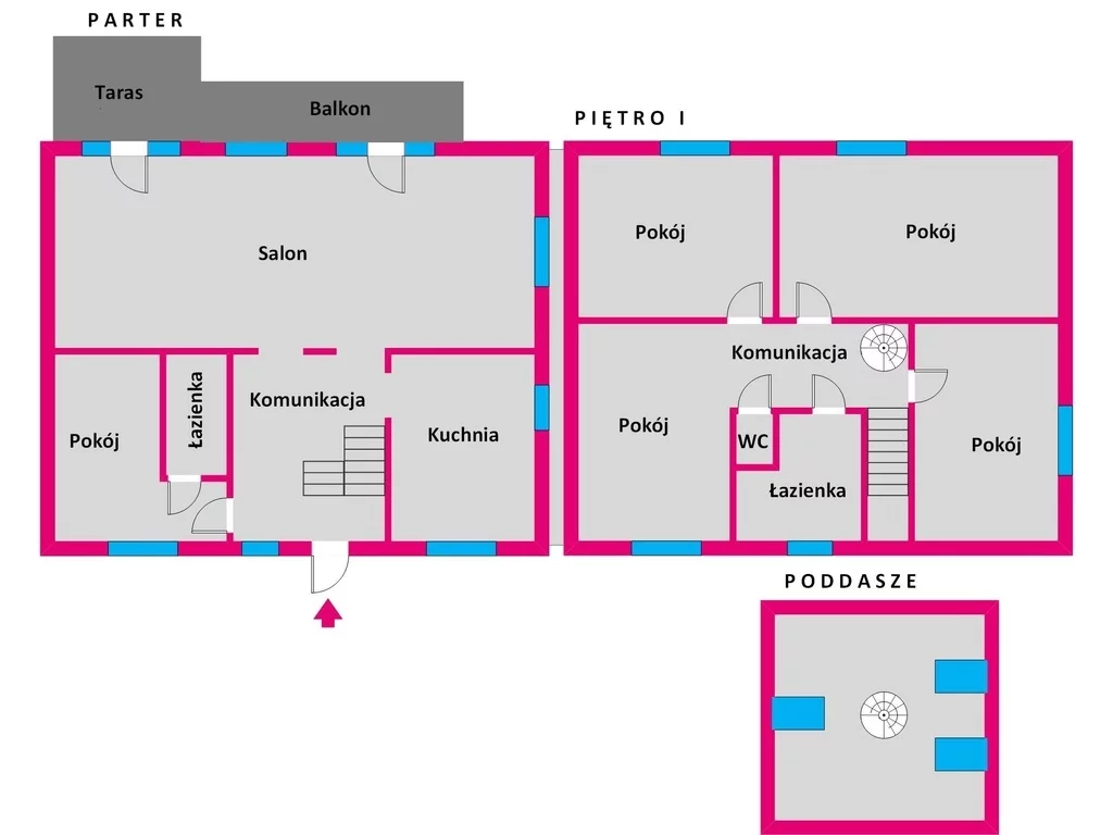Dom 250,00 m², oferta nr , 16212/3685/ODS, Rzeszów, Kornela Makuszyńskiego