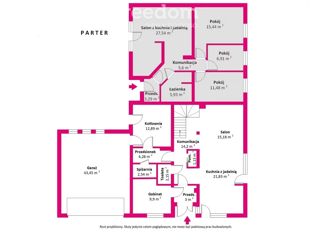 Dom 263,00 m², oferta nr , 16046/3685/ODS, Tułowice