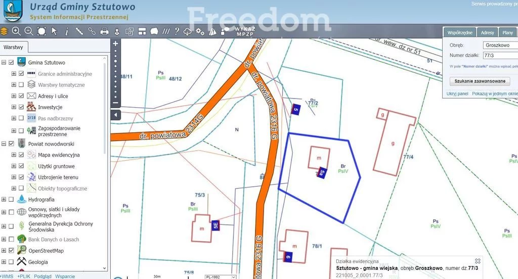 Dom 240,00 m², oferta nr , 12862/3685/ODS, Groszkowo