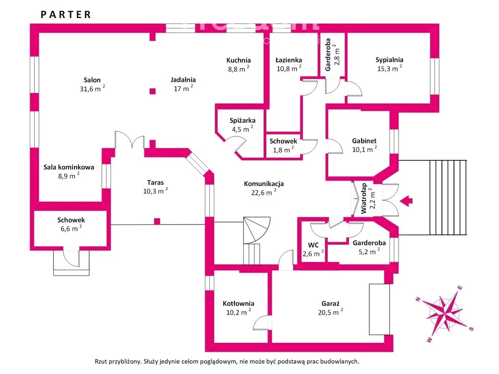 Dom 392,60 m², oferta nr , 14675/3685/ODS, Łaskarzew, Lipowa