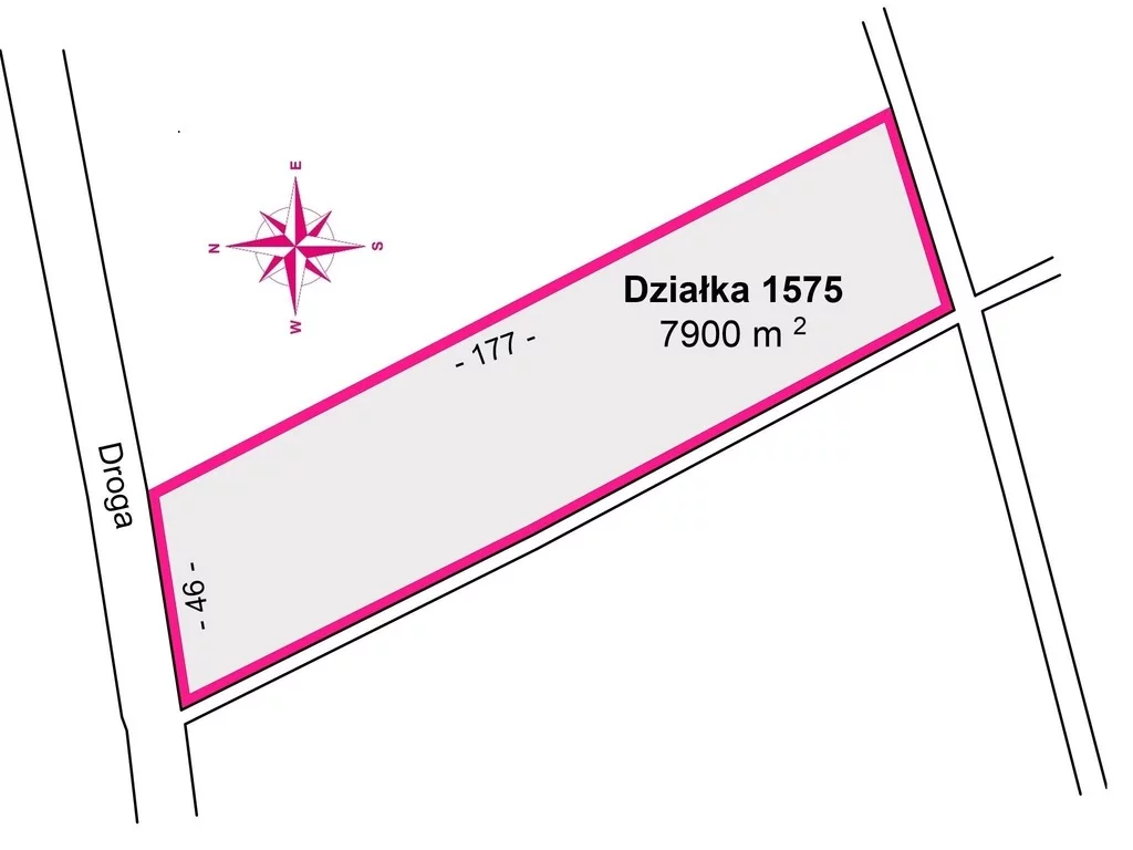 Działka 7 900,00 m², oferta nr , 10521/3685/OGS, Bachów
