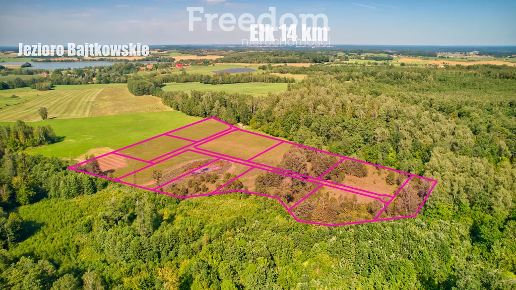 Działka 3 002,00 m², oferta nr , 11114/3685/OGS, Bajtkowo