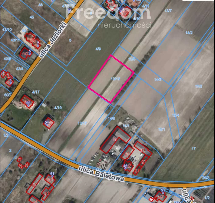Działka 7 669,00 m², oferta nr , 10589/3685/OGS, Warszawa, Ursynów, Ursynów, Baletowa