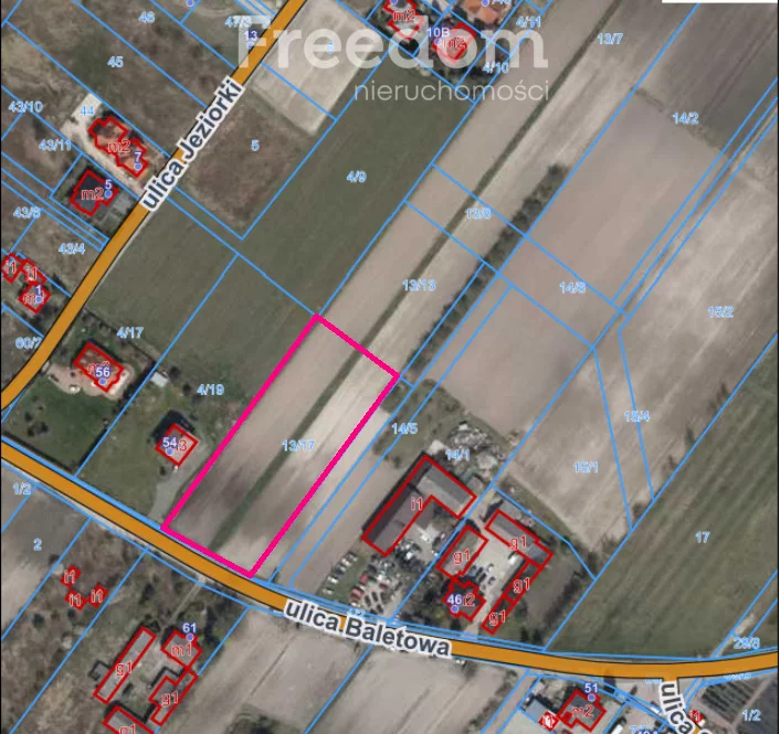 Działka 7 669,00 m², oferta nr , 10589/3685/OGS, Warszawa, Ursynów, Ursynów, Baletowa