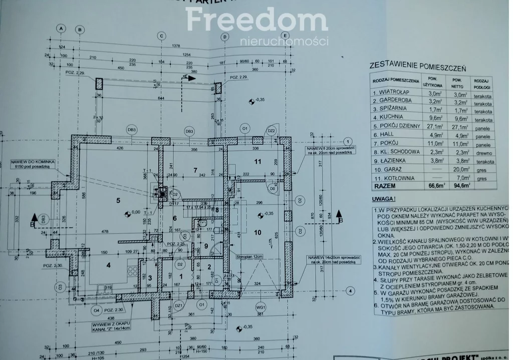 Działka 1 000,00 m², oferta nr , 9023/3685/OGS, Baranów