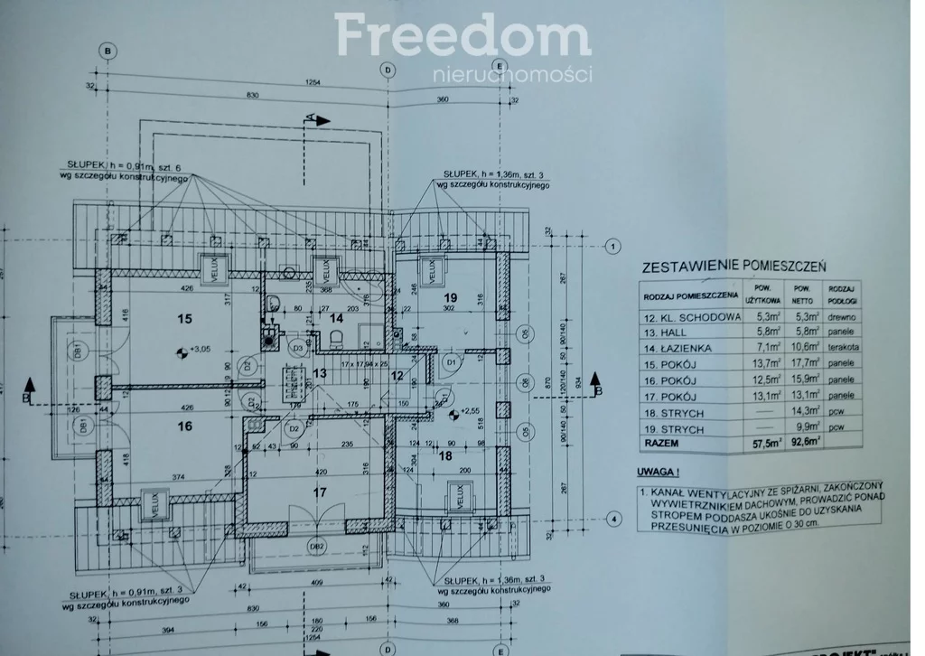 Działka 1 000,00 m², oferta nr , 9023/3685/OGS, Baranów