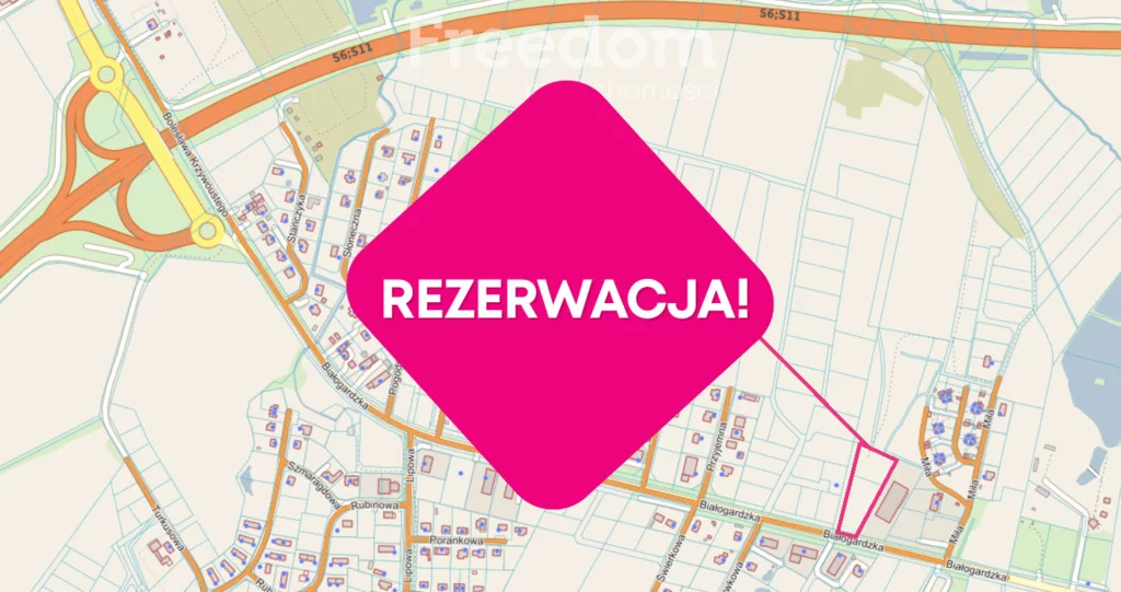 Działka 6 666,00 m², oferta nr , 9122/3685/OGS, Niekanin, Białogardzka